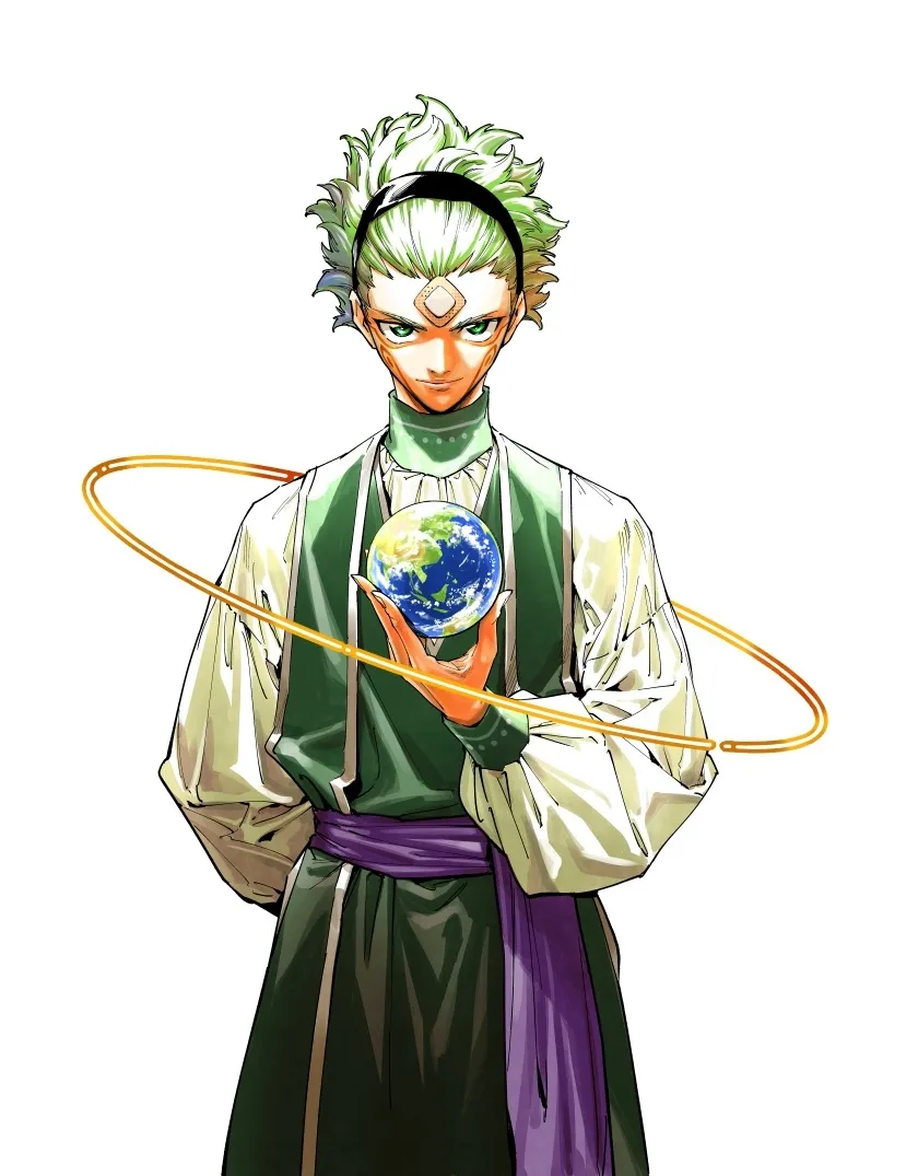 nell'immagine Mojuro, il protagonista principale di Mojuro.