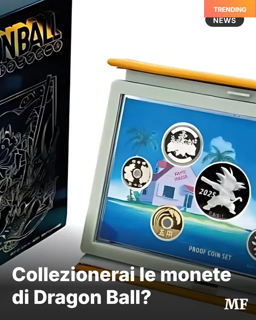 Dragon Ball: monete ufficiali per il 40° anniversario preview