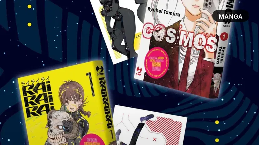 RaiRaiRai e Cosmos: due nuove serie sci-fi in arrivo da J-POP Manga preview