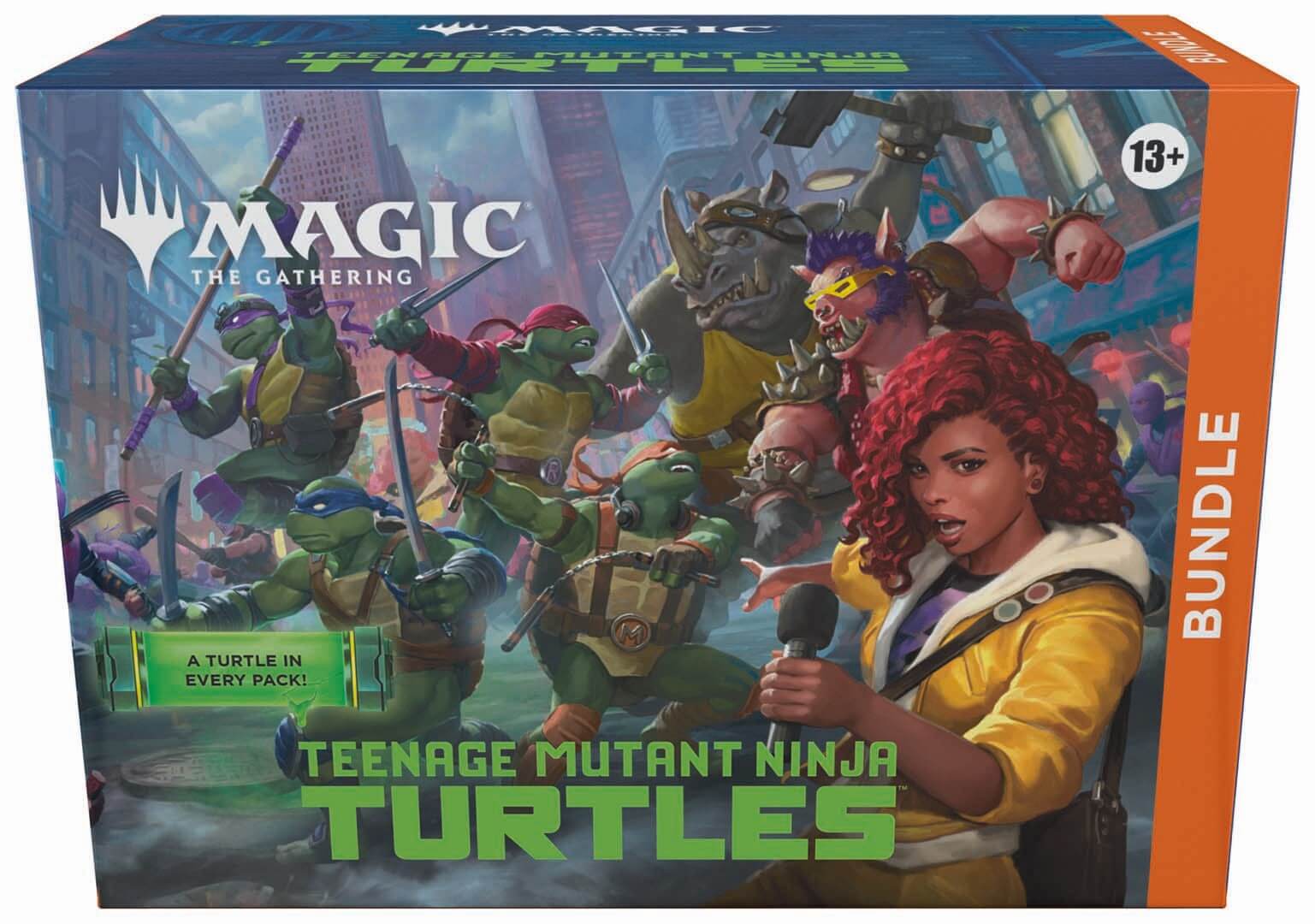 Uno dei set Magic: The Gathering × Teenage Mutant Ninja Turtles