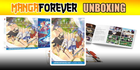 Frieren: unboxing della parte 2 della serie anime in blu-ray preview
