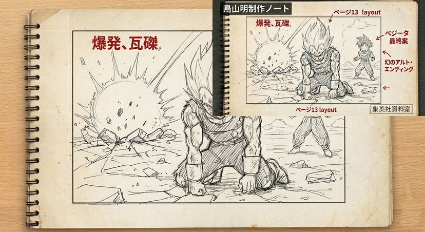 Spuntano le bozze del finale alternativo (e amaro) di Dragon Ball Z preview