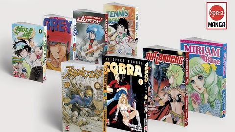 Sprea Manga: nasce la nuova etichetta dedicata ai grandi classici manga preview