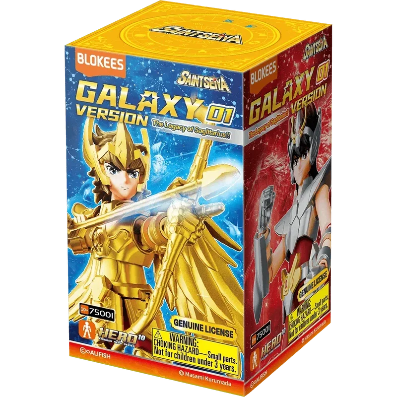 Modelli Blokees Saint Seiya Galaxy Version in formato compatto e stilizzato