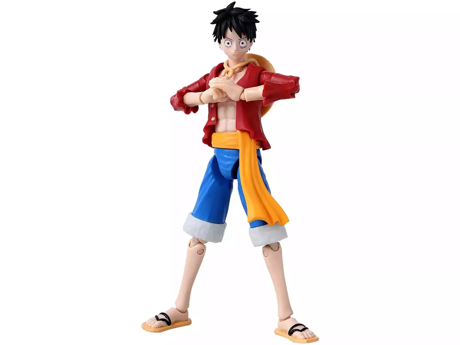Action figure articolata Monkey D. Luffy della linea Bandai Anime Heroes, modello 37008