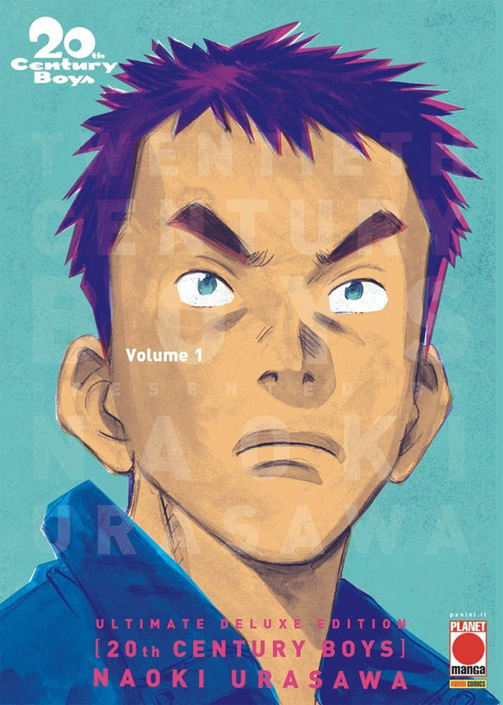 Copertina italiana di 20th Century Boys Ultimate Deluxe Edition volume 1 di Naoki Urasawa