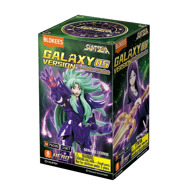 Blokees Saint Seiya Galaxy Version 05 The Hades Invasion dedicata alla saga di Hades