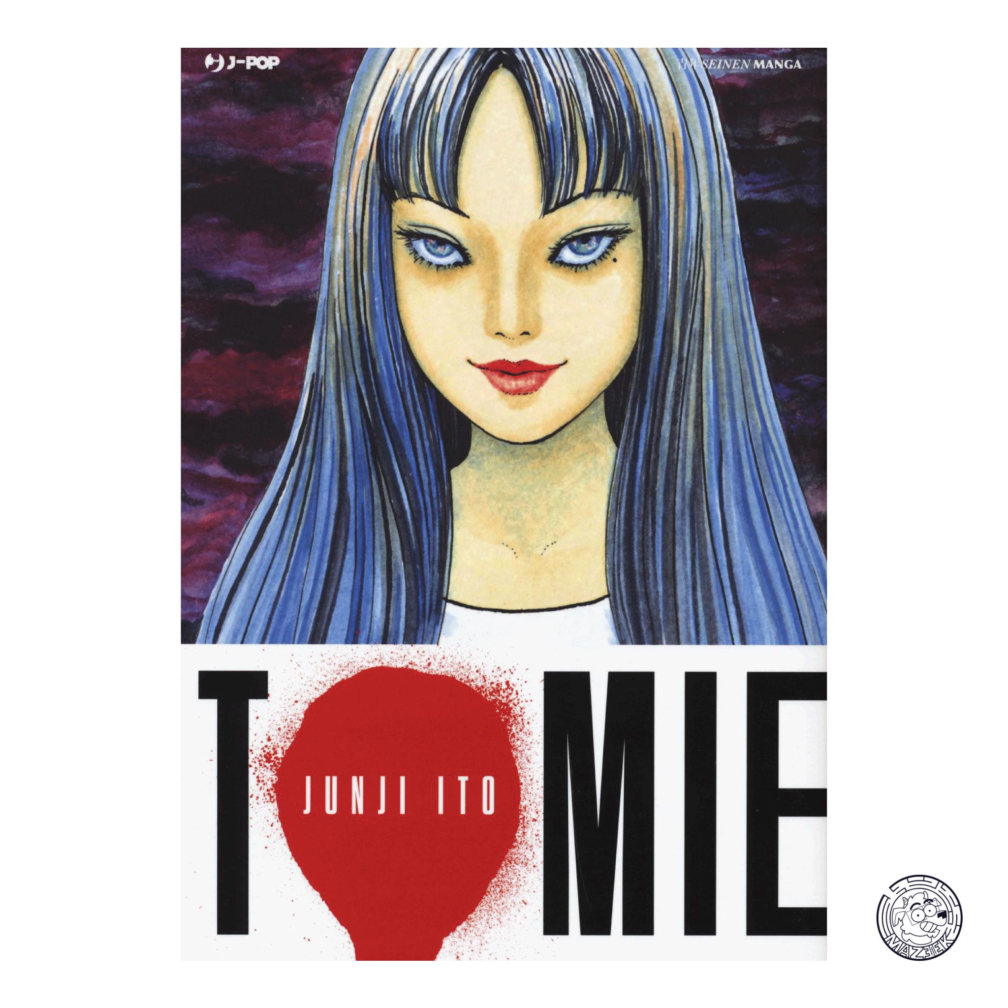 Junji Ito Tomie, copertina del volume unico italiano pubblicato da J-POP Manga