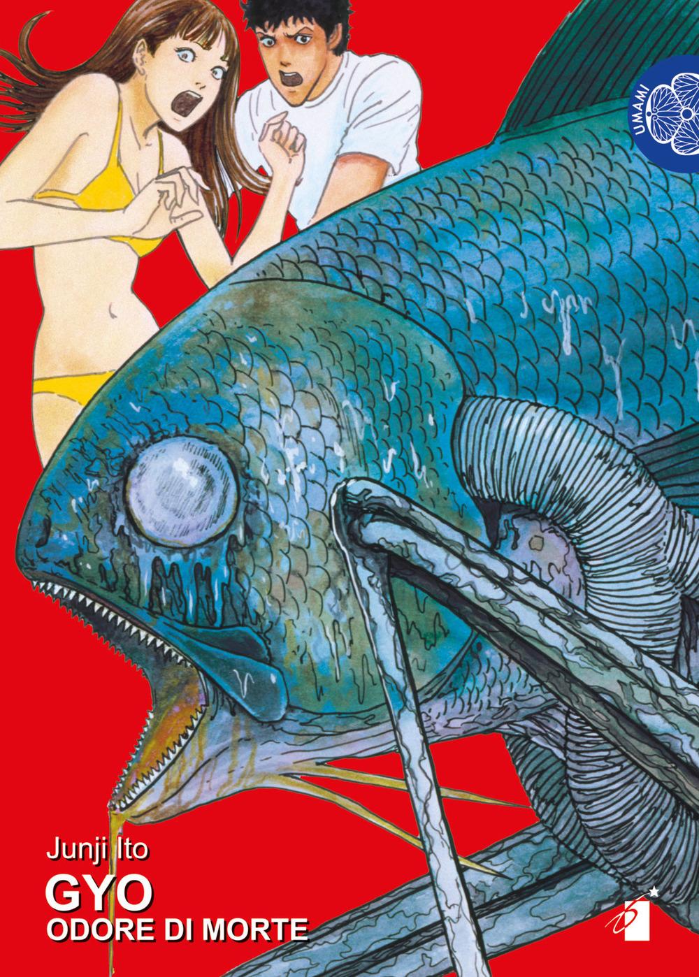 Junji Ito Gyo Odore di morte, copertina del manga italiano Star Comics