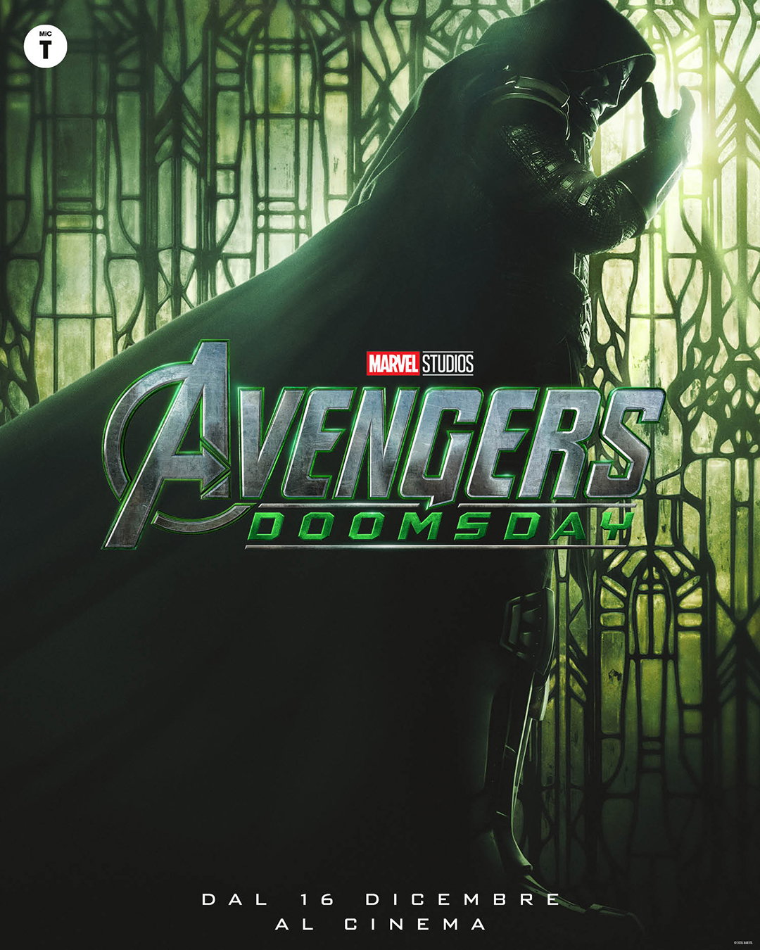 Immagine promozionale Marvel Studios utilizzata nella guida ai film prima di Avengers Doomsday