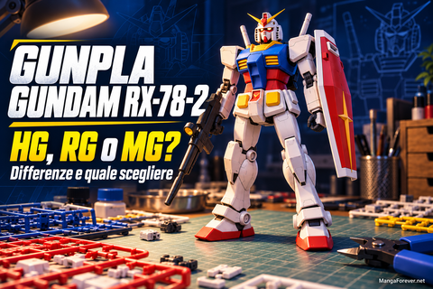 Gunpla Gundam RX-78-2: differenze tra HG, RG e MG e quale scegliere preview