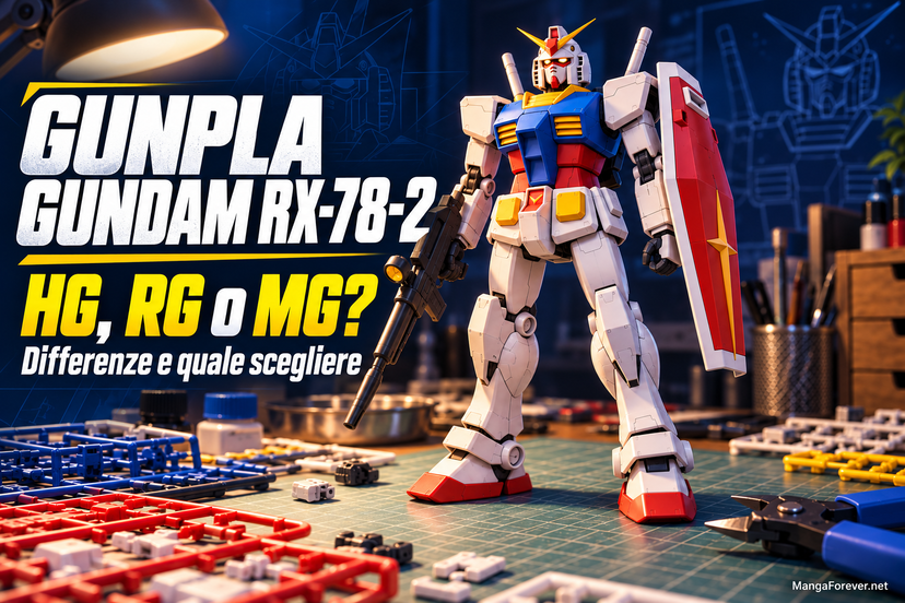 Gunpla Gundam RX-78-2: differenze tra HG, RG e MG e quale scegliere preview