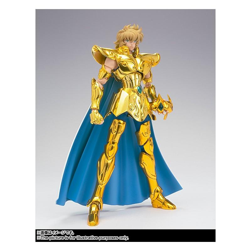 Leo Aiolia Saint Cloth Myth EX Revival Bandai con armatura dorata del Leone