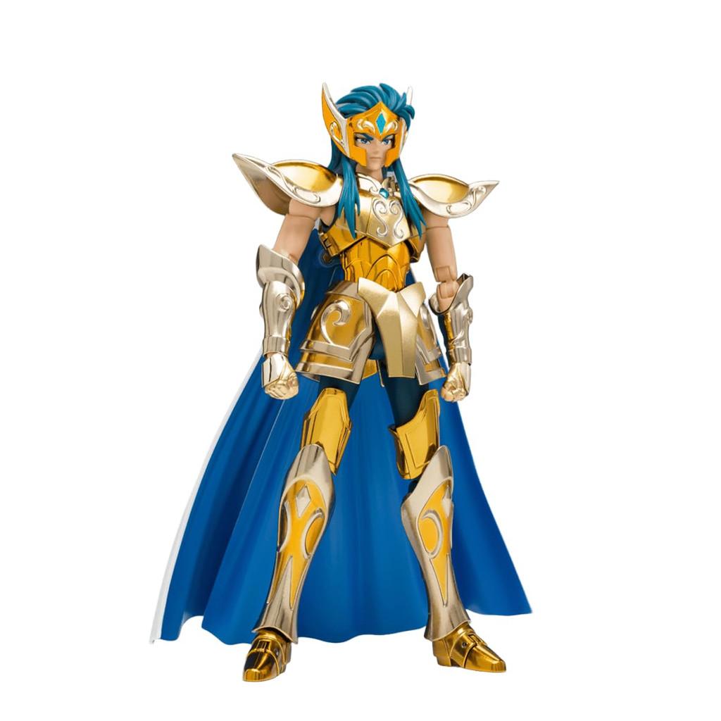 Aquarius Camus Saint Cloth Myth EX Revival Bandai con armatura dorata dell’Acquario