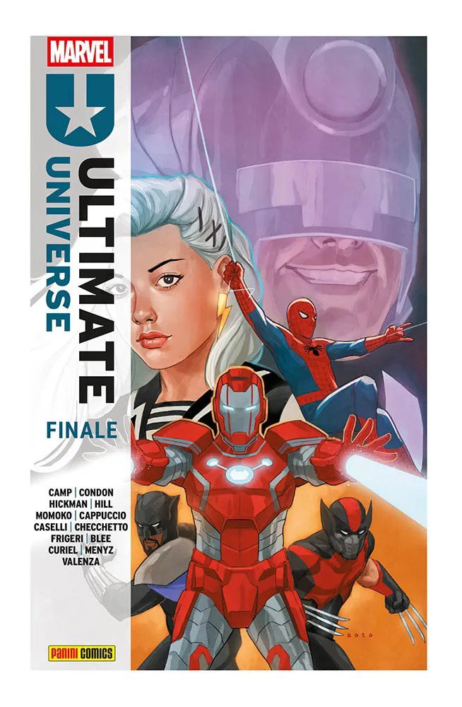 Copertina di Ultimate Universe: Finale, epilogo delle serie Ultimate Marvel