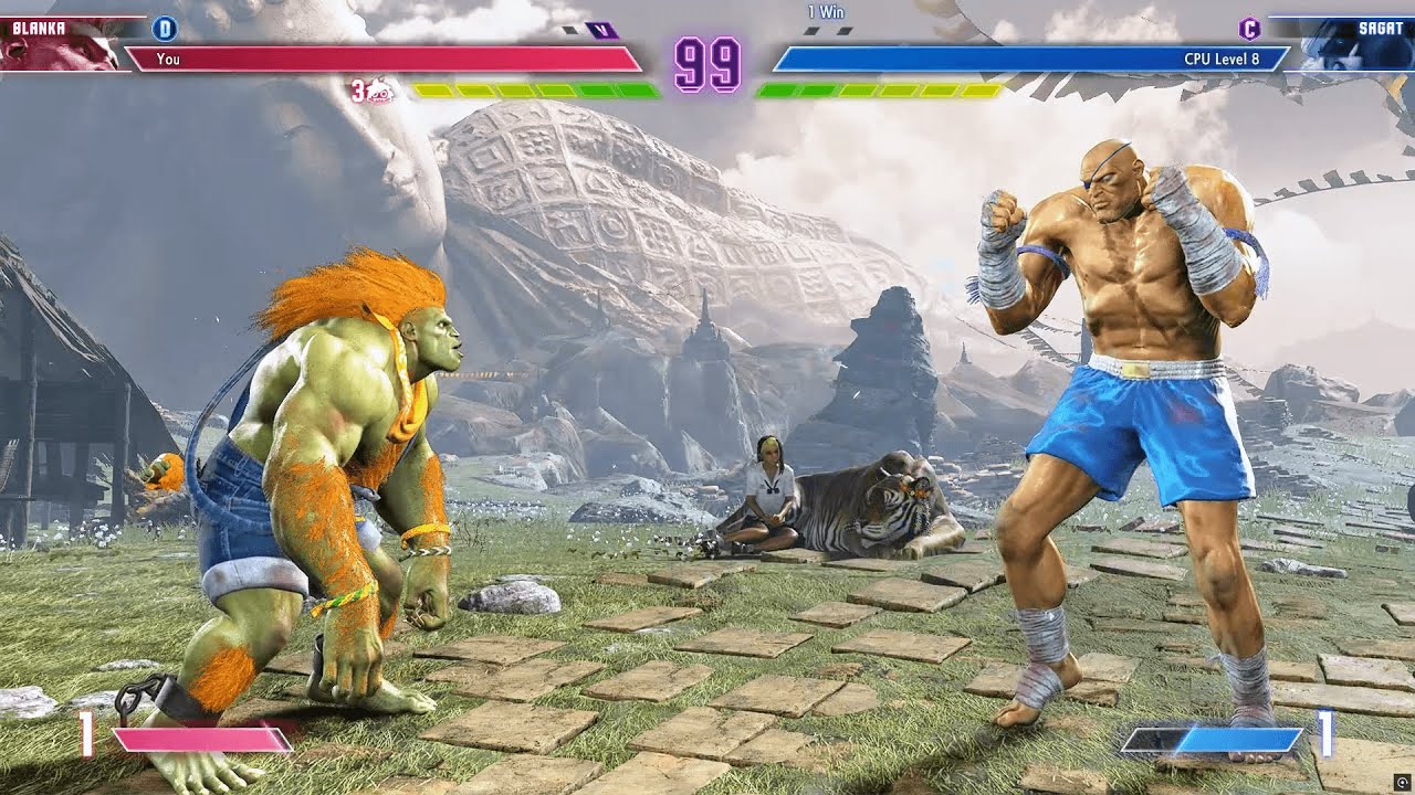 Sagat in Street Fighter 6, il picchiaduro moderno di Capcom