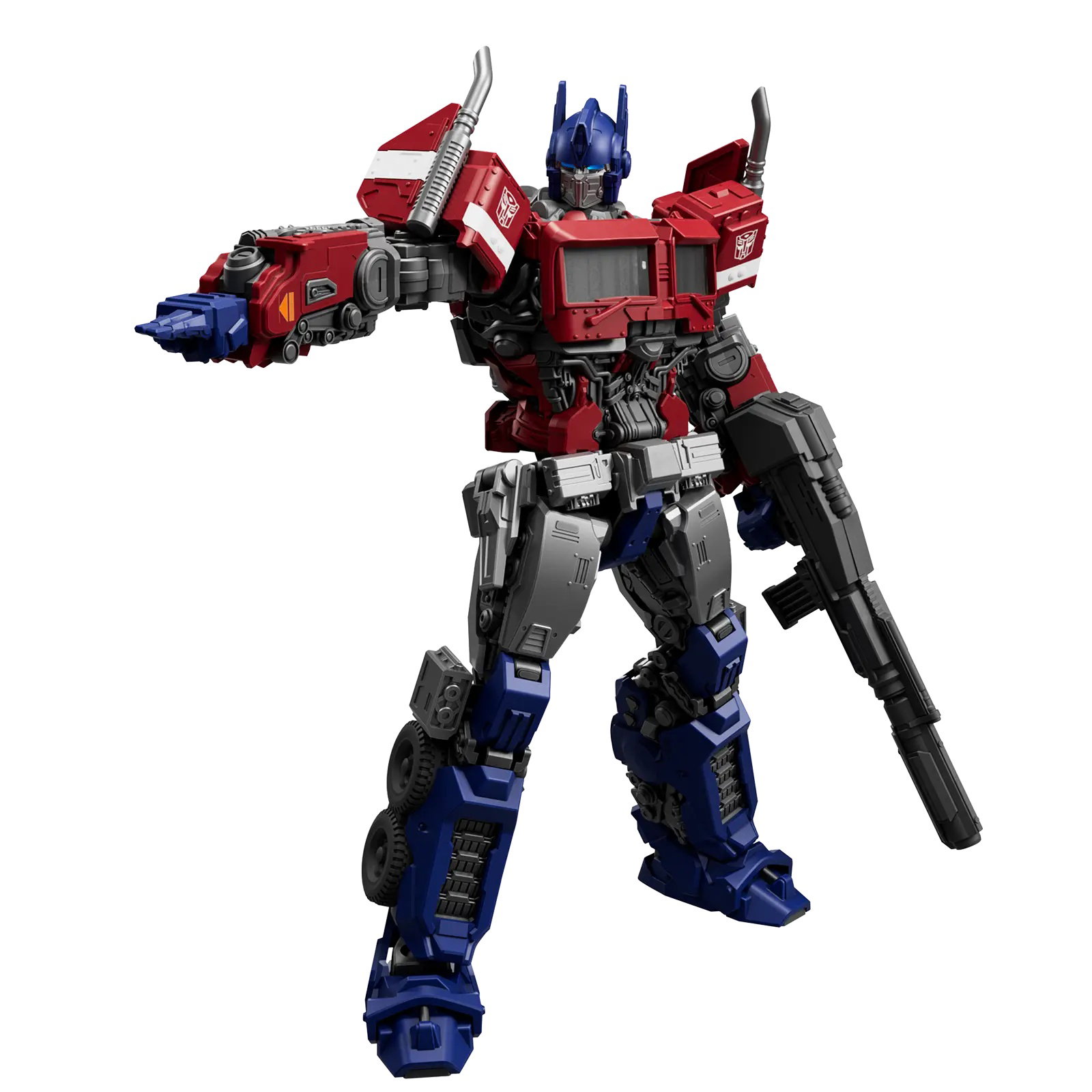 Optimus Prime Blokees Champion Class 26 nella versione del film Bumblebee con blaster