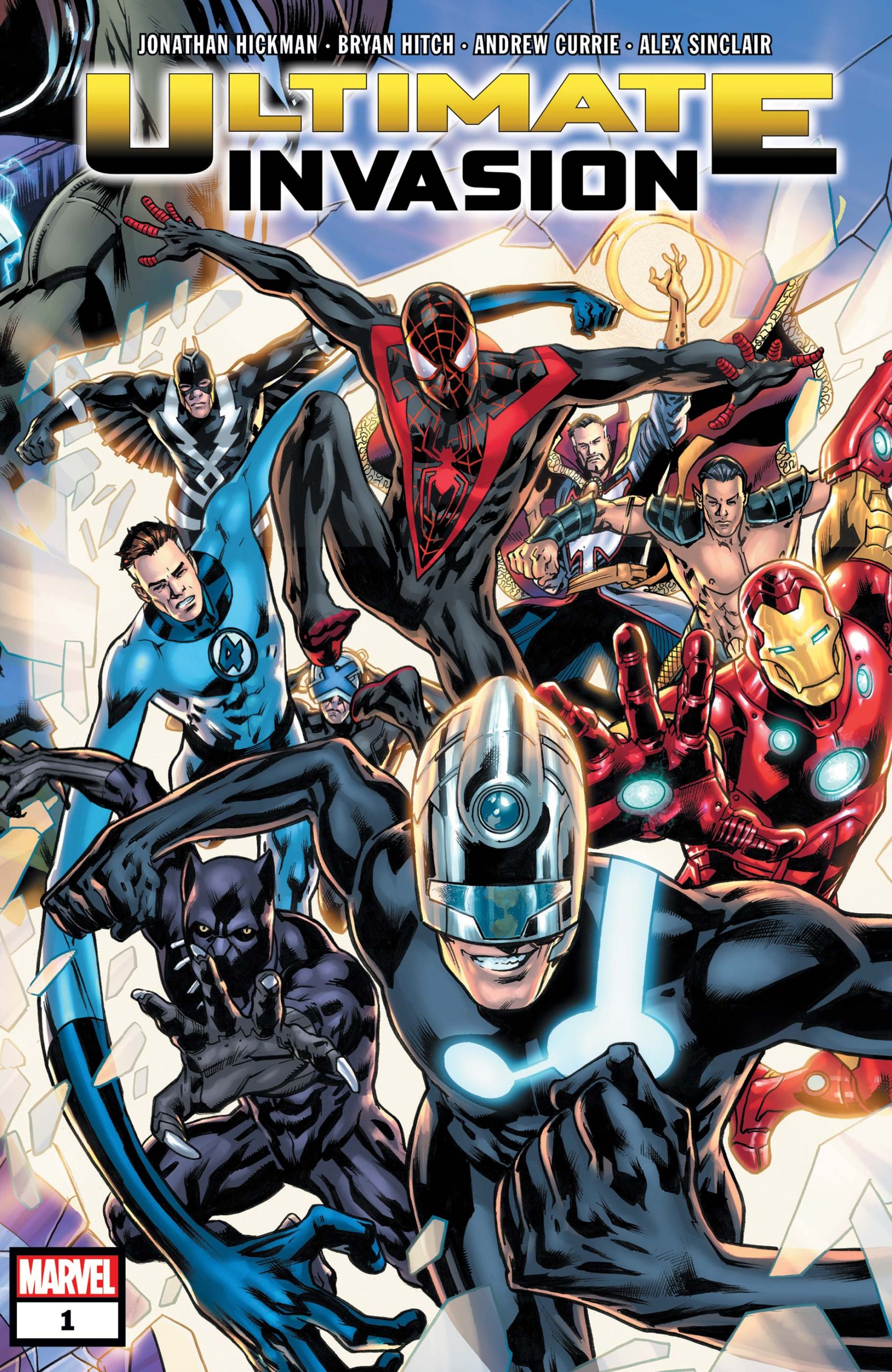 Illustrazione del nuovo universo Ultimate Marvel
