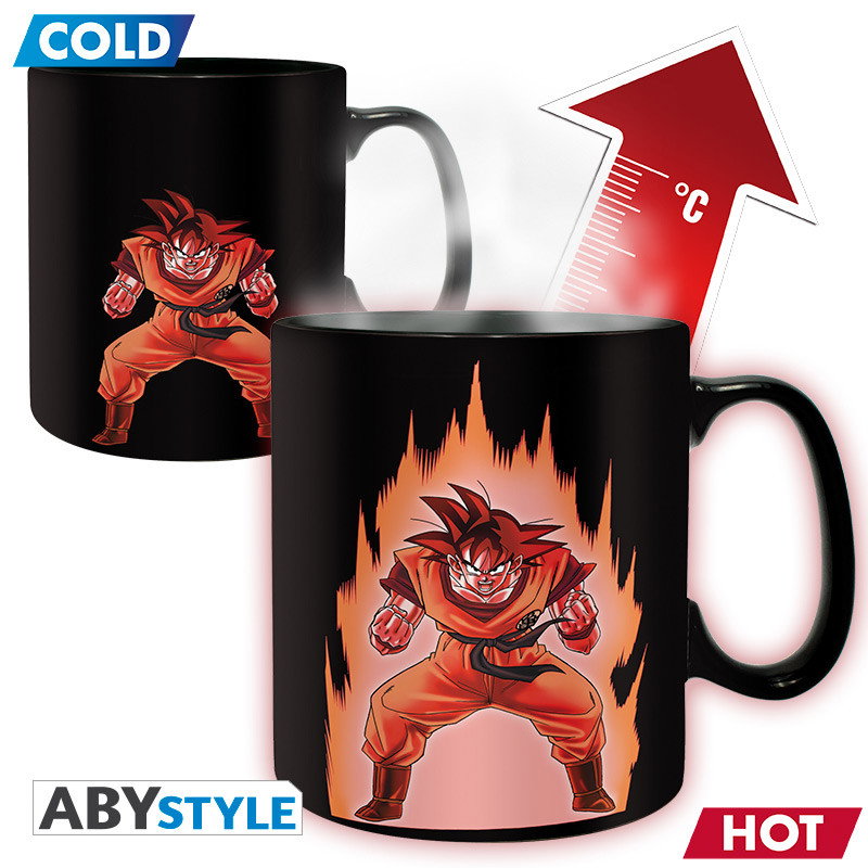 Tazza termoreattiva Dragon Ball Z Goku ABYstyle ABYMUGA438 da 460 ml