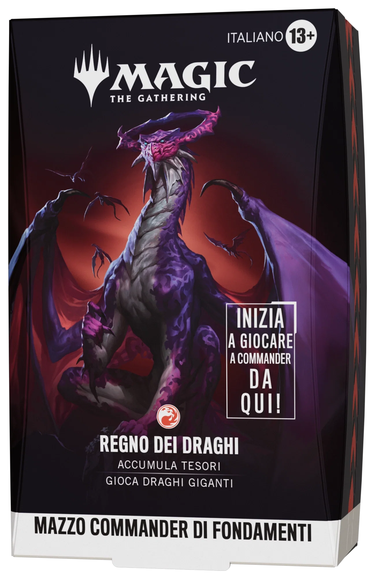 Mazzo Commander di Fondamenti Regno dei Draghi di Magic The Gathering