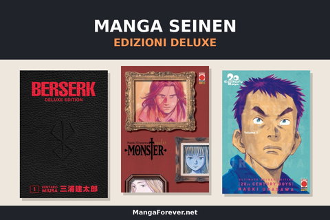 Manga seinen in edizione deluxe: quali scegliere in italiano preview