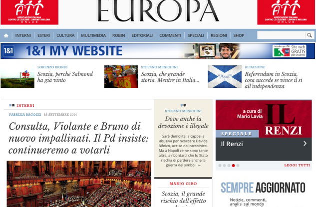 europa liquidazione