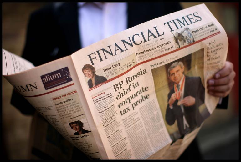 L'Italia in prima pagina sul Financial Times article-post