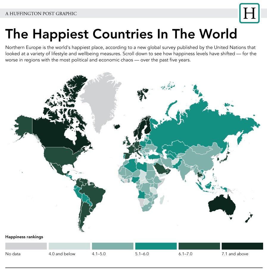 i paesi più felici del mondo 12