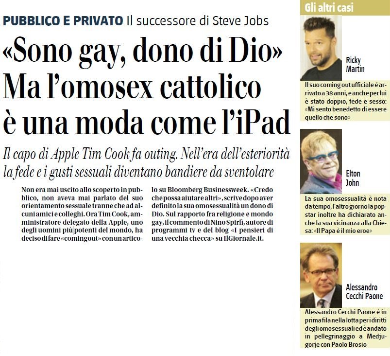 tim cook gay giornale 3