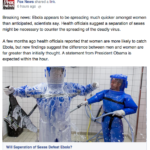 ebola women hoax