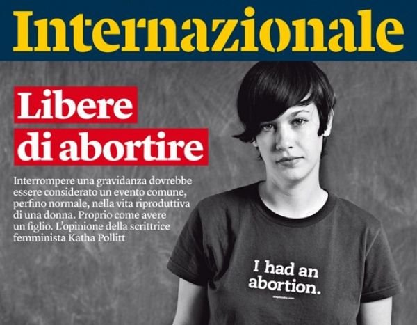 Internazionale copertina aborto