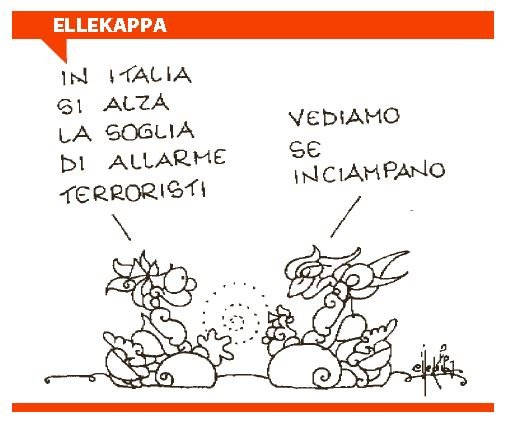 soglia allarme terroristi italia
