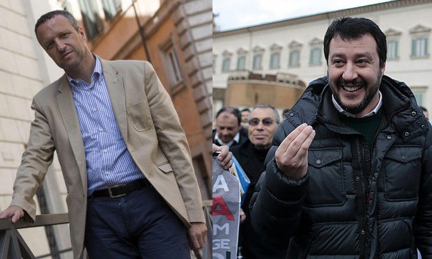 Salvini con Tosi come Berlusconi con Fini article-post
