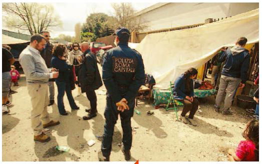 Gli scontri tra vigili e Rom a La Rustica article-post