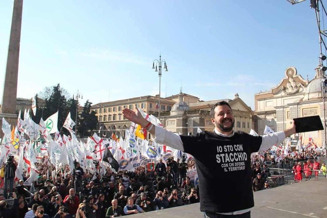 L'effetto Salvini (via Facebook.com)