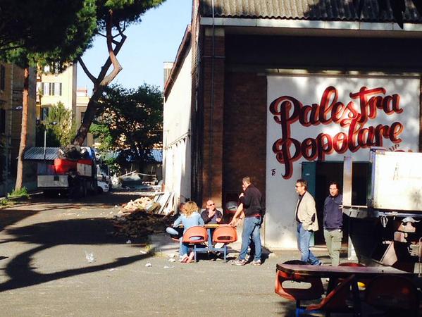 Lo sgombero dello SCUP Palestra Popolare a San Giovanni article-post