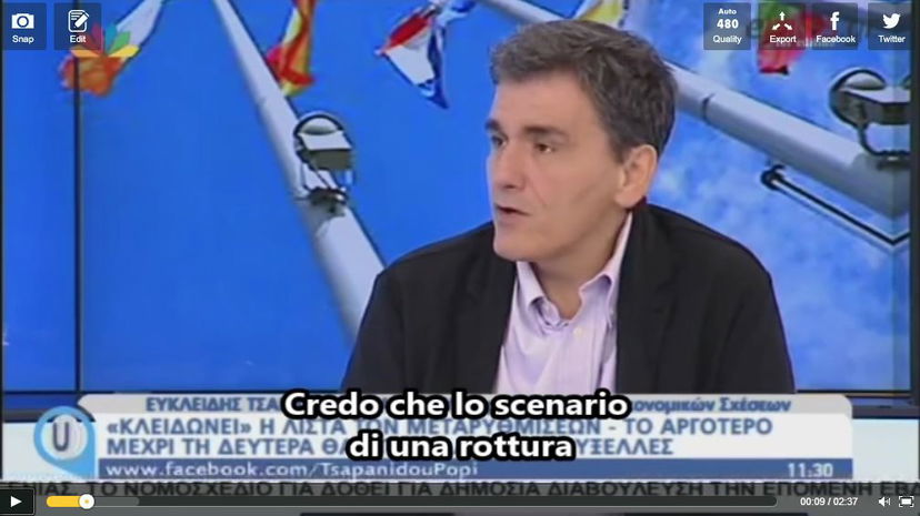 Quando Tsakalotos diceva: «Siamo pronti alla rottura con l'Europa» article-post