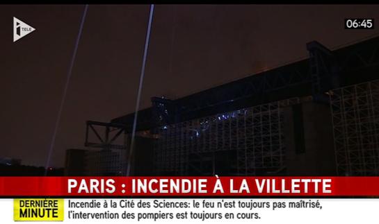 L'incendio alla Cité des sciences di Parigi article-post