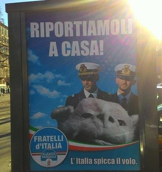 Il giallo dei marò con Falkor a Torino article-post