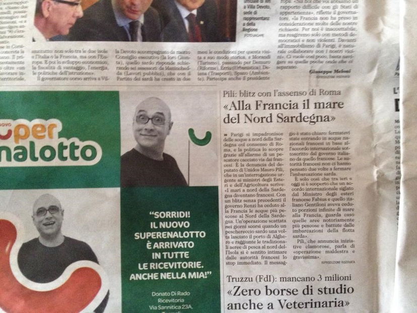 La storia dei mari a nord della Sardegna «ceduti» da Renzi alla Francia article-post