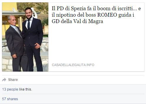 Le presunte infiltrazioni mafiose nel PD ligure article-post