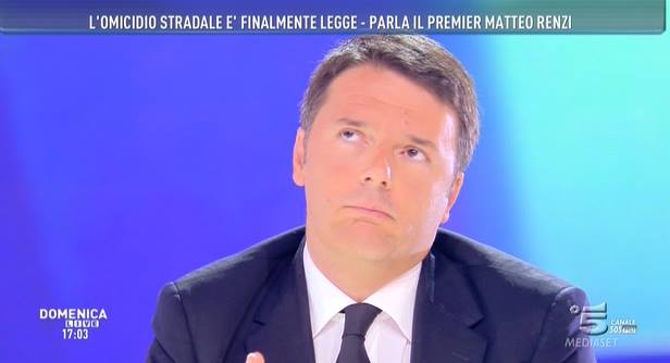 matteo renzi barbara d'urso