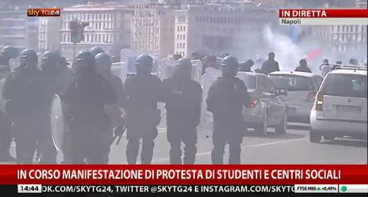 scontri napoli