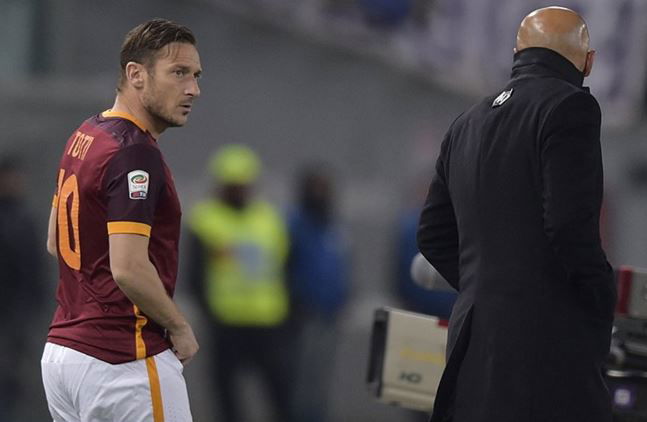 La lite tra Totti e Spalletti dopo Atalanta-Roma article-post