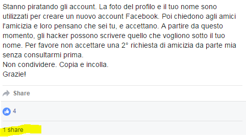 account piratati facebook - 3