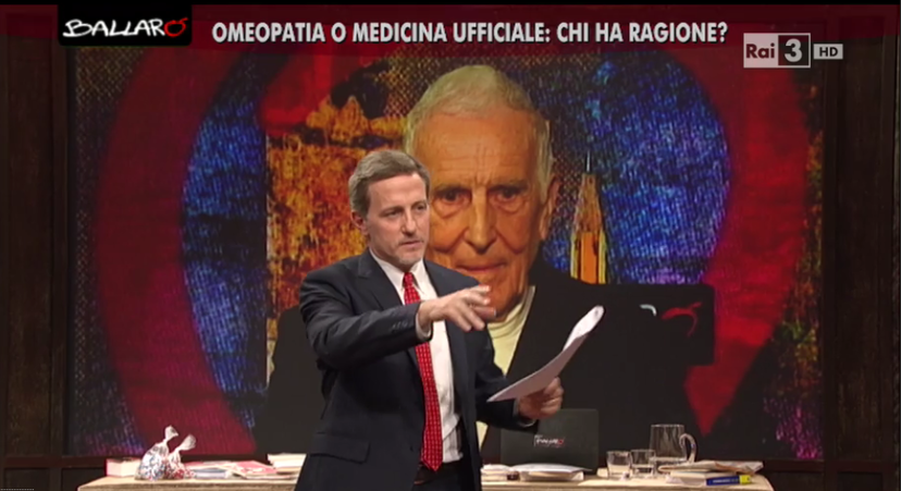 Il grande spot di Ballarò a favore dell'omeopatia article-post