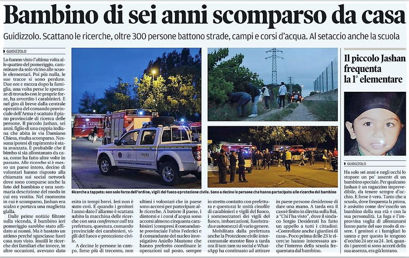 Guidizzolo, ritrovato morto Jashan article-post