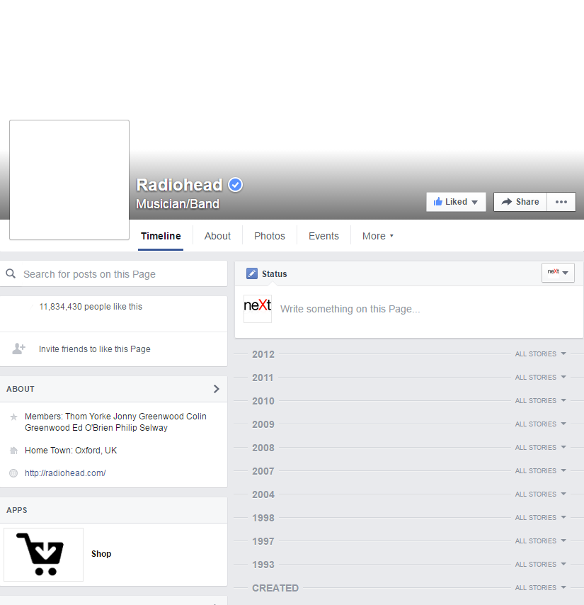 radiohead scomparsi internet - 1