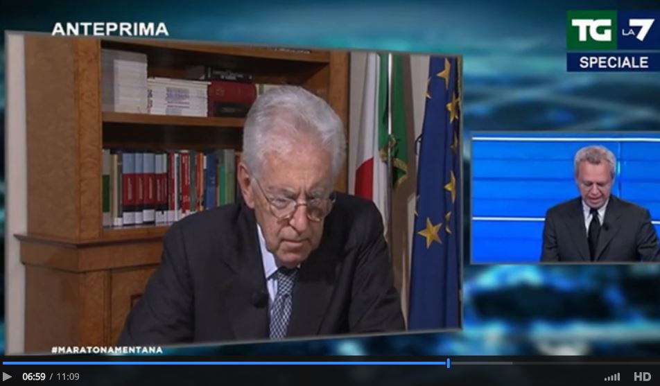 mario monti mentana borghi