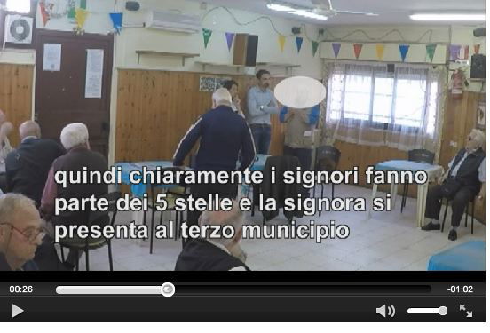 Roberta Capoccioni: il video della candidata M5S nel centro anziani article-post